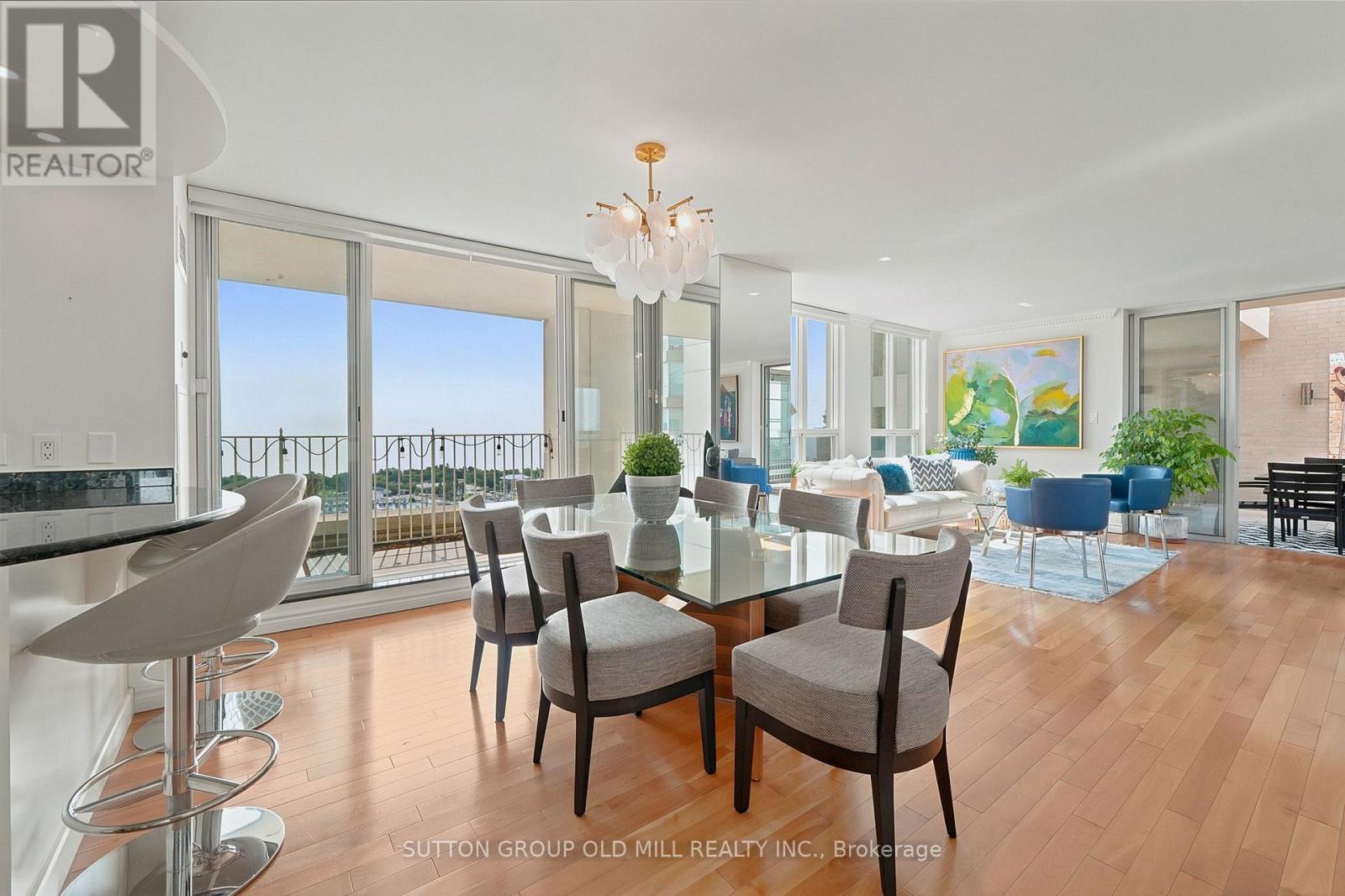 Dining - 1908 - 2285 Lake Shore Boulevard W, Toronto, ON - Indoor Photo Showing Dining Room