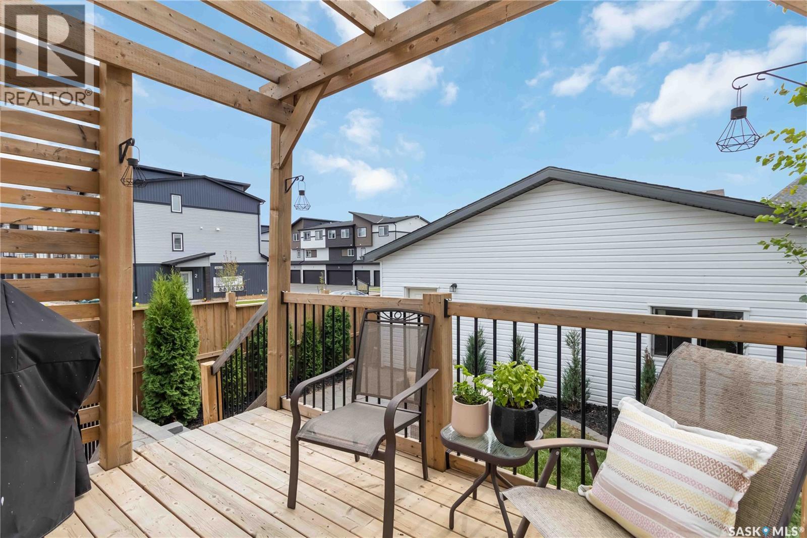 238 Dubois Crescent, Saskatoon, SK - Outdoor With Deck Patio Veranda With Exterior