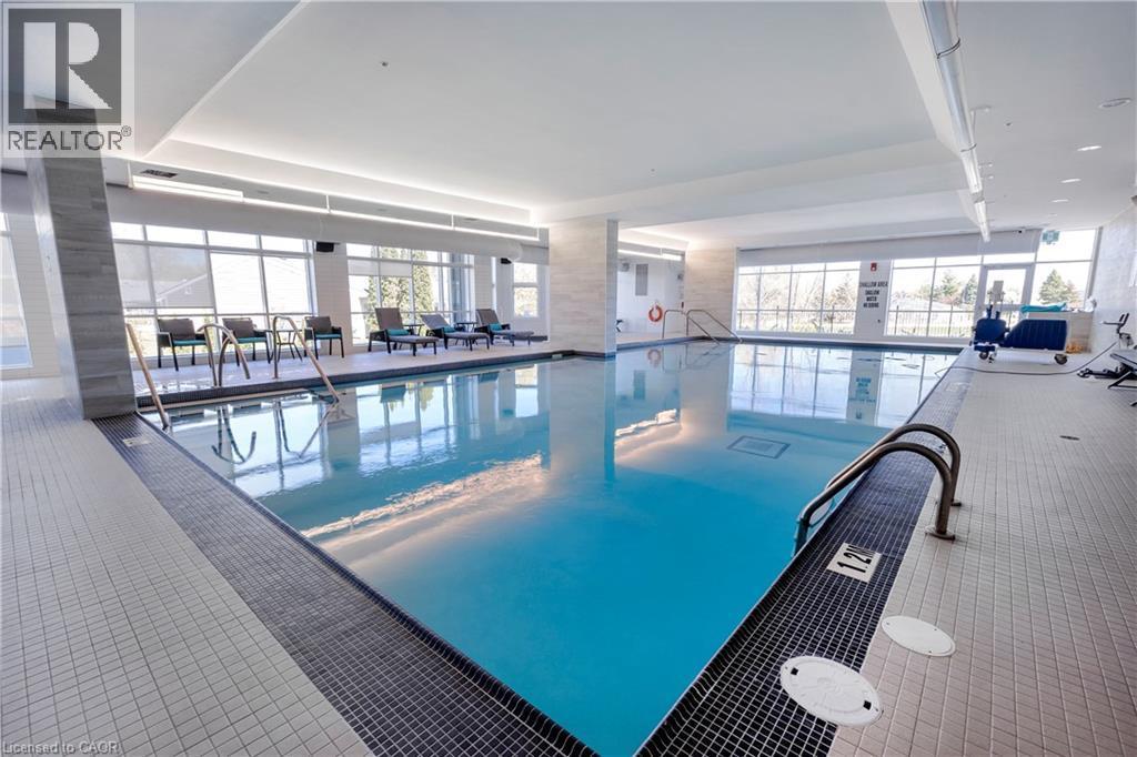 Pool located in St. Elizabeth Village - 82 Szollosy Circle, Hamilton, ON - Indoor Photo Showing Other Room With In Ground Pool
