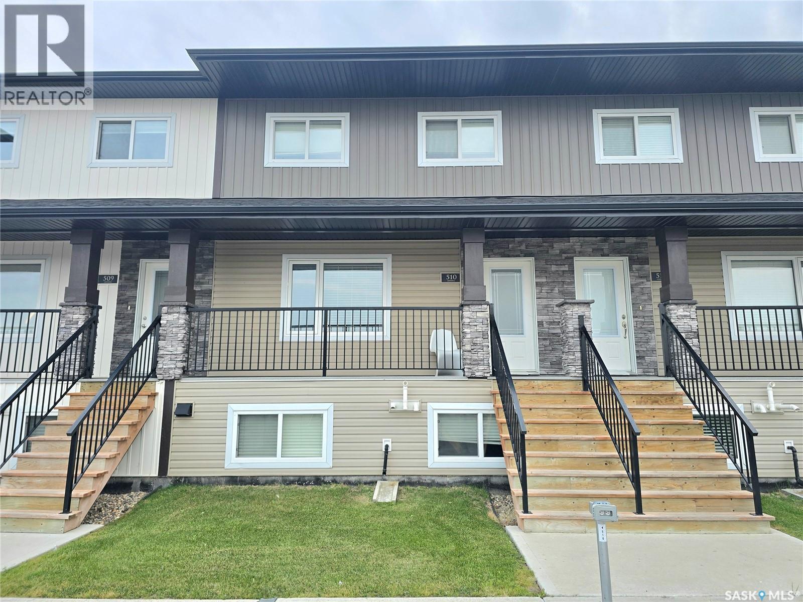 510 110 Akhtar Bend, Saskatoon, SK - Outdoor With Deck Patio Veranda With Facade