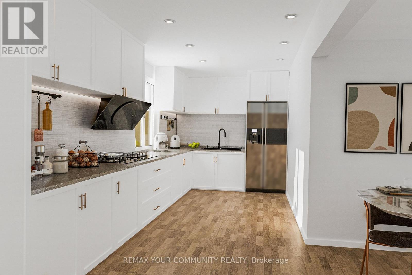Virtual Renovation - 39 Cadillac Avenue, Toronto, ON - Indoor Photo Showing Kitchen