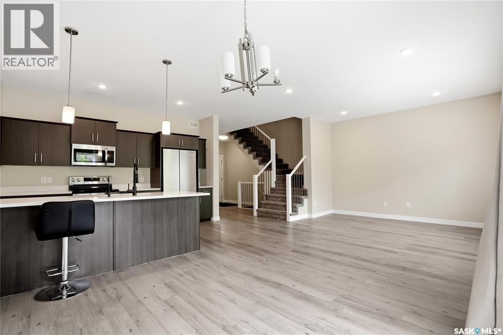 127 315 Dickson Crescent, Saskatoon, SK - Indoor Photo Showing Kitchen With Upgraded Kitchen