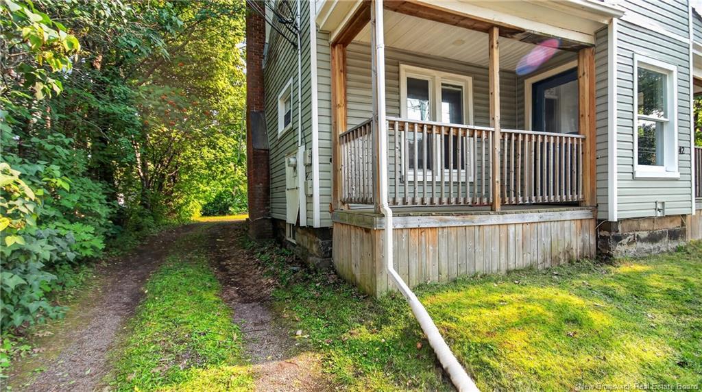 42 Railway, Moncton, NB - Outdoor With Deck Patio Veranda