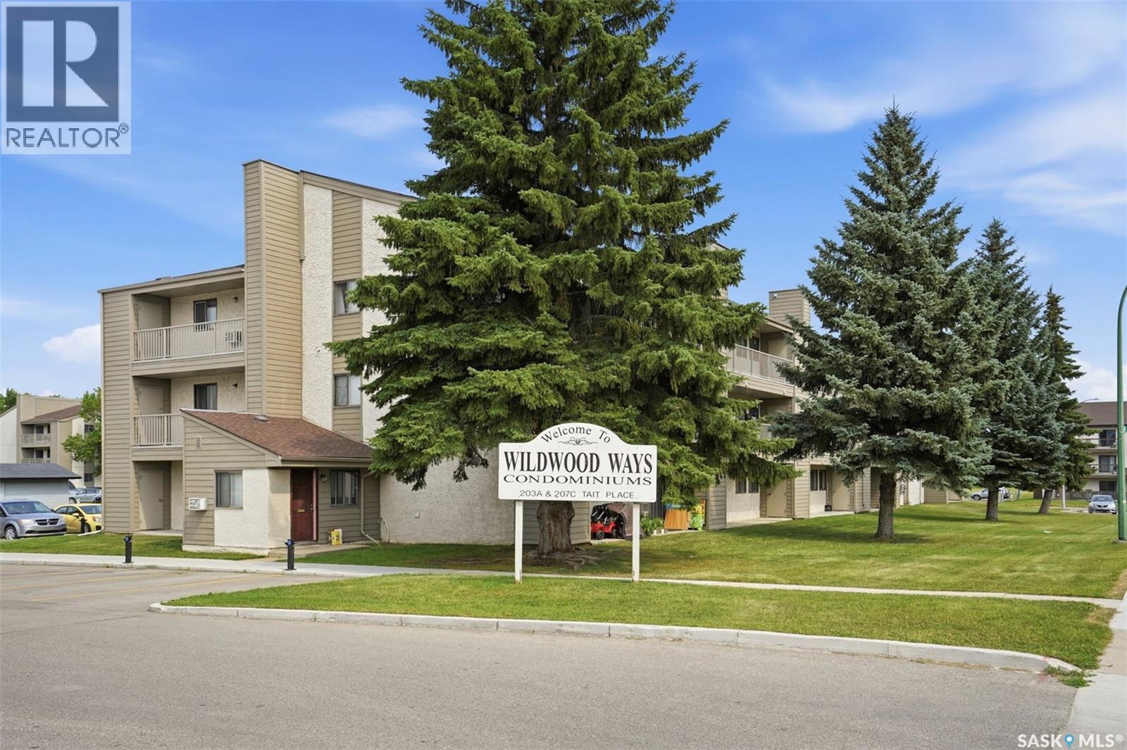 308 203 Tait Place, Saskatoon, SK - Outdoor With Balcony With Facade