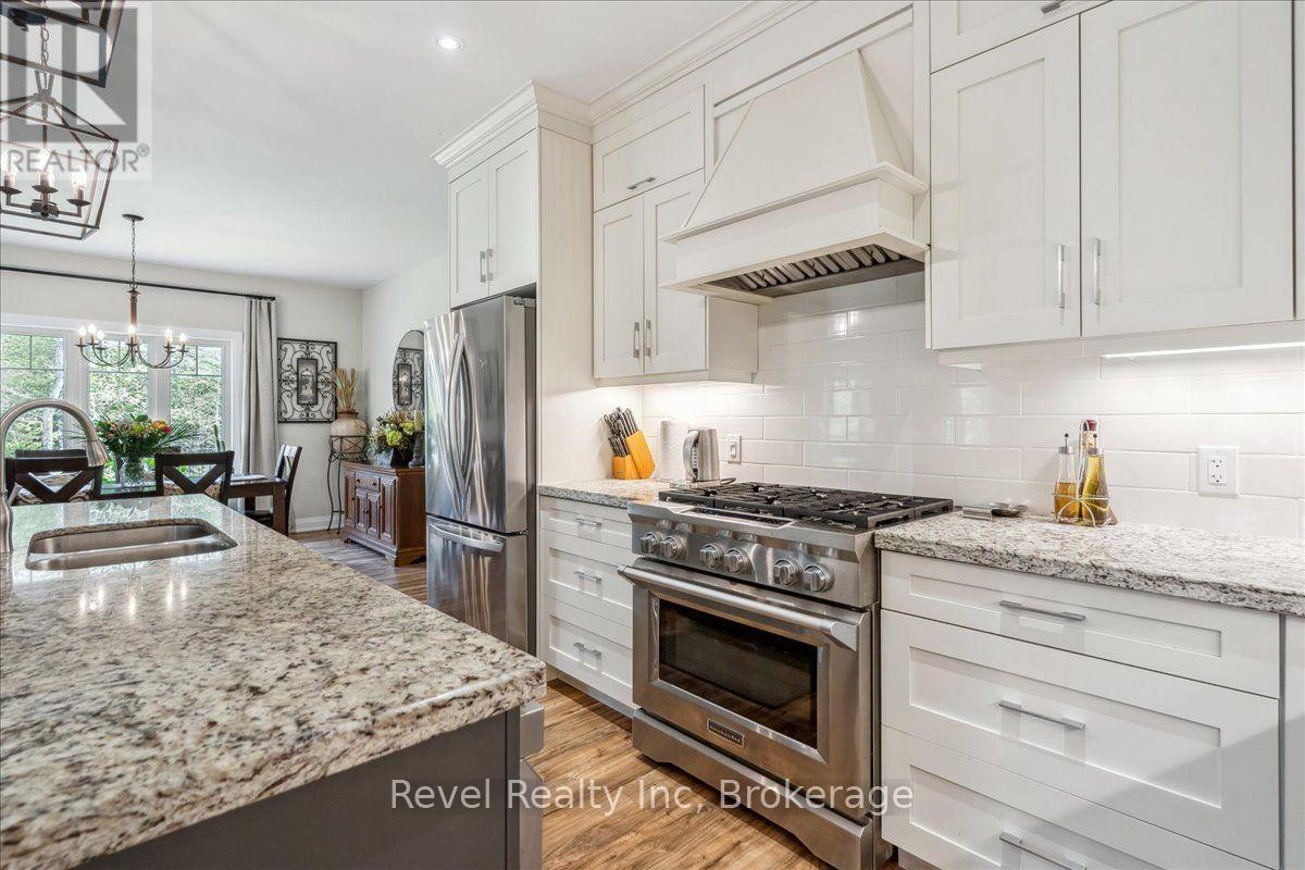 59 Trout Lane, Tiny, ON - Indoor Photo Showing Kitchen With Double Sink With Upgraded Kitchen