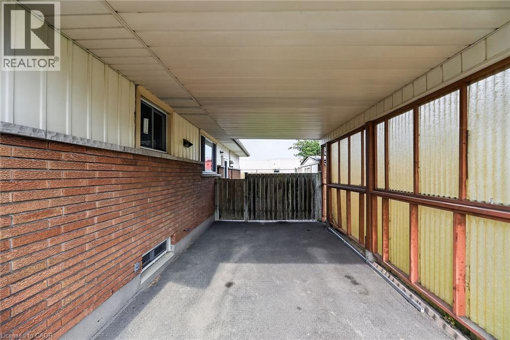 Carport - 70 Bishopsgate Avenue, Hamilton, ON - With Exterior