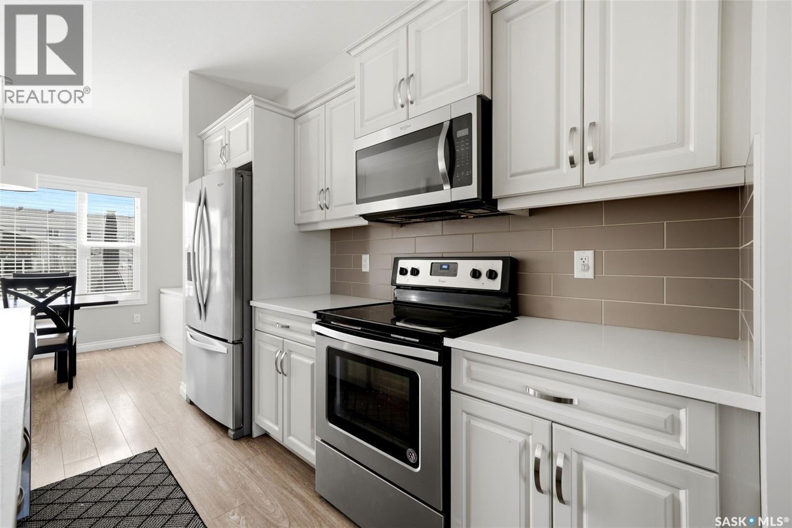 3409 Green Jade Lane, Regina, SK - Indoor Photo Showing Kitchen With Stainless Steel Kitchen