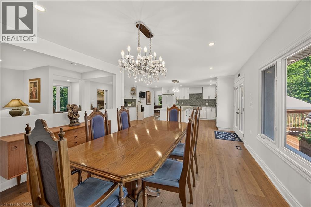 58 Unity Side Road, Caledonia, ON - Indoor Photo Showing Dining Room