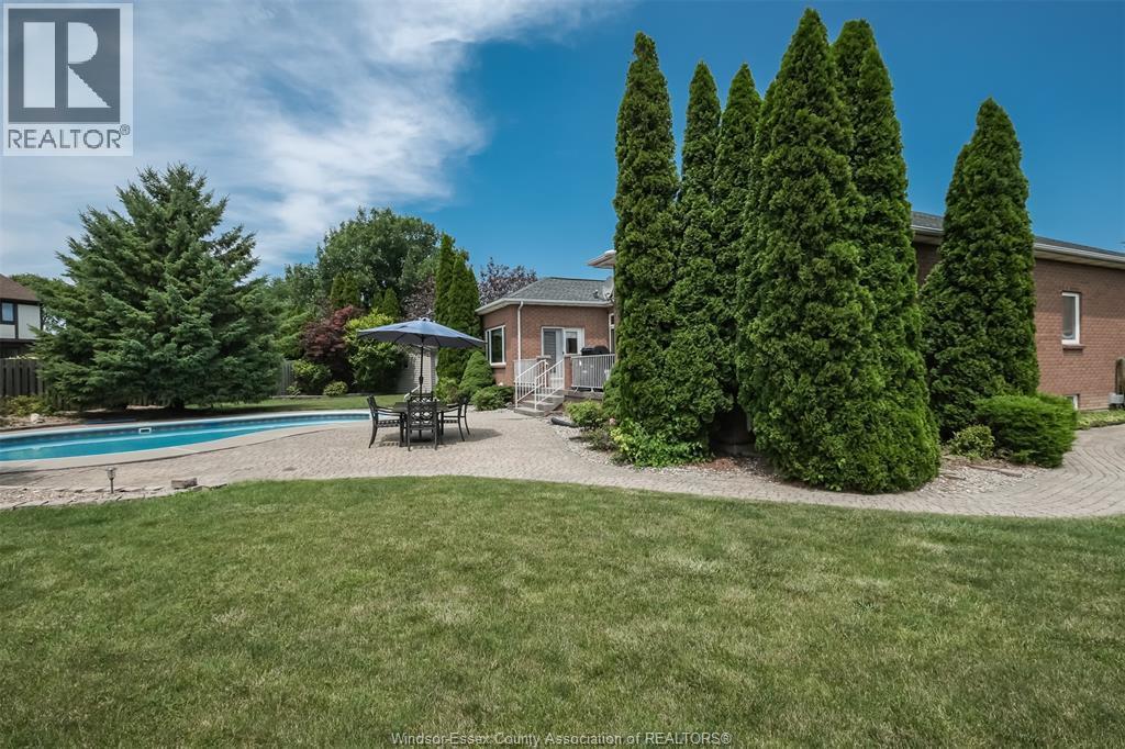 1747 Chornoby Crescent, Tecumseh, ON - Outdoor With In Ground Pool