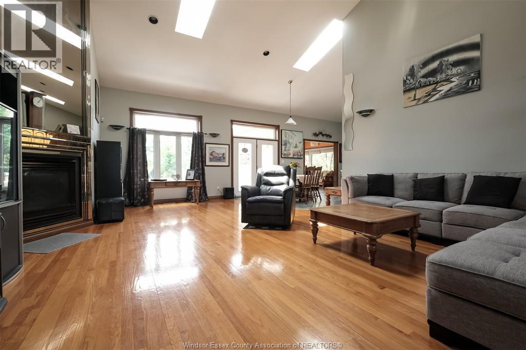 1747 Chornoby Crescent, Tecumseh, ON - Indoor Photo Showing Living Room With Fireplace