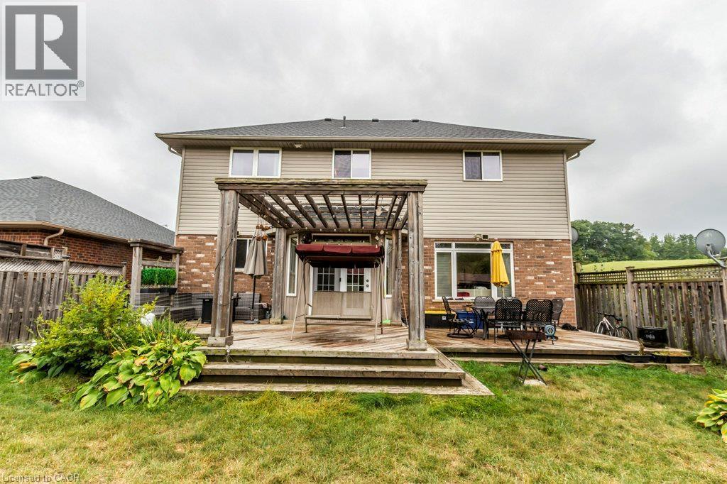 14 Anastasia Drive, Kitchener, ON - Outdoor With Deck Patio Veranda