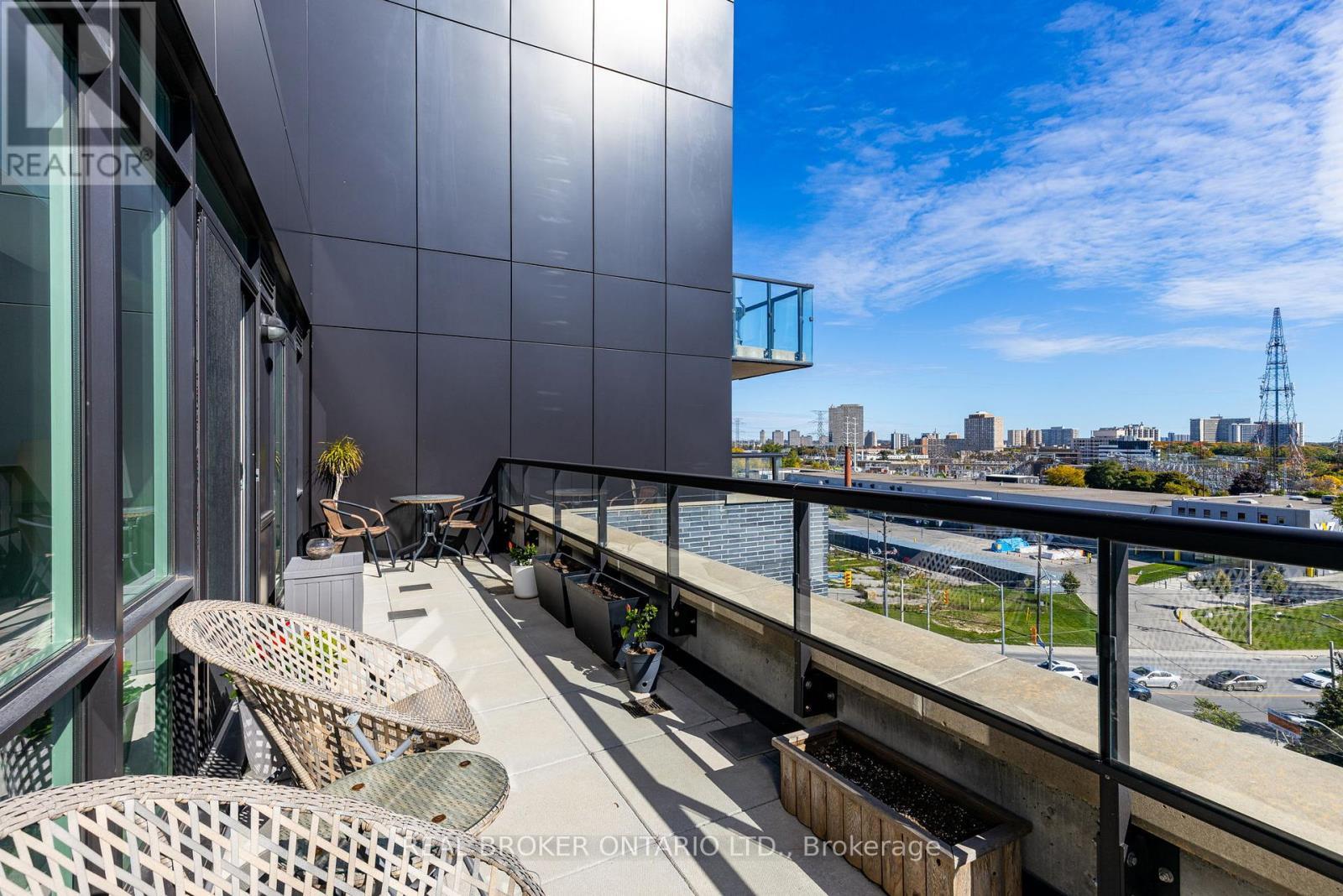 606 - 25 Malcolm Road, Toronto, ON - Outdoor With Balcony With Exterior