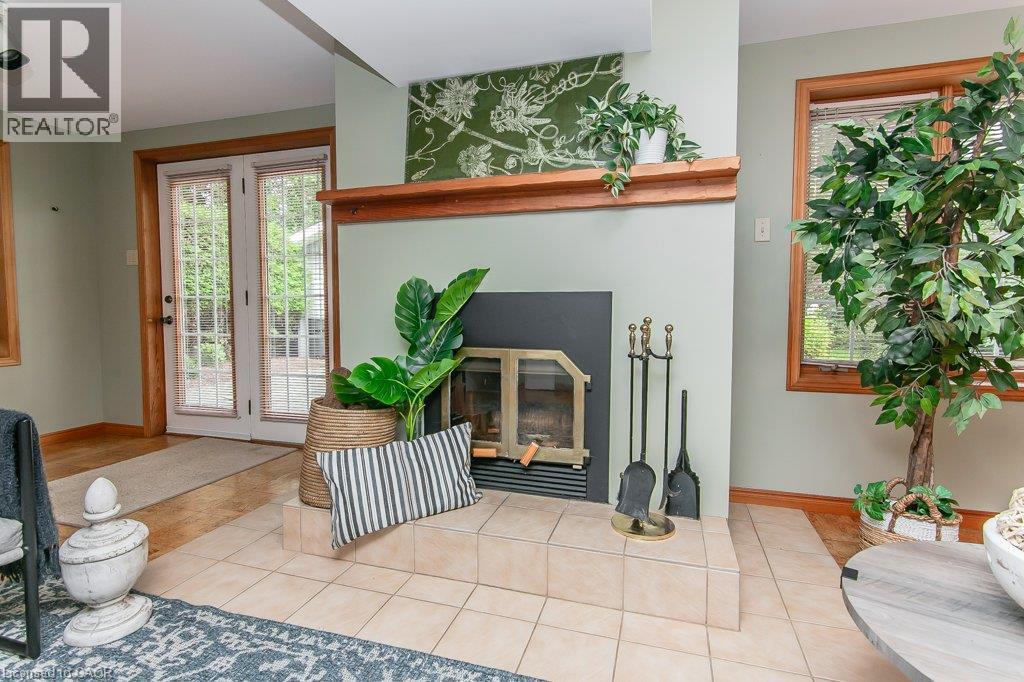 66 Shea Crescent, Kitchener, ON - Indoor With Fireplace