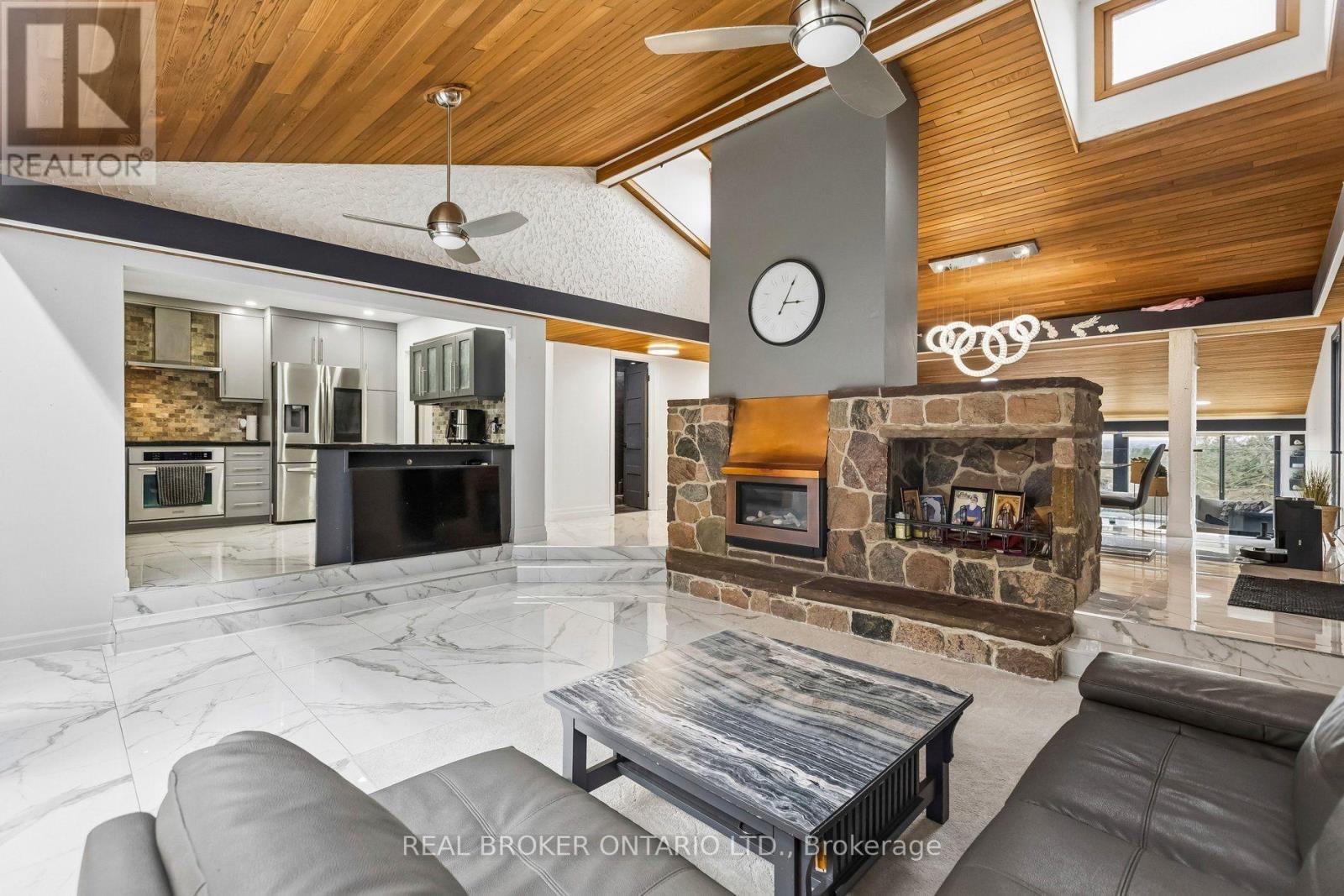 3 Chicopee Terrace, Kitchener, ON - Indoor Photo Showing Other Room With Fireplace