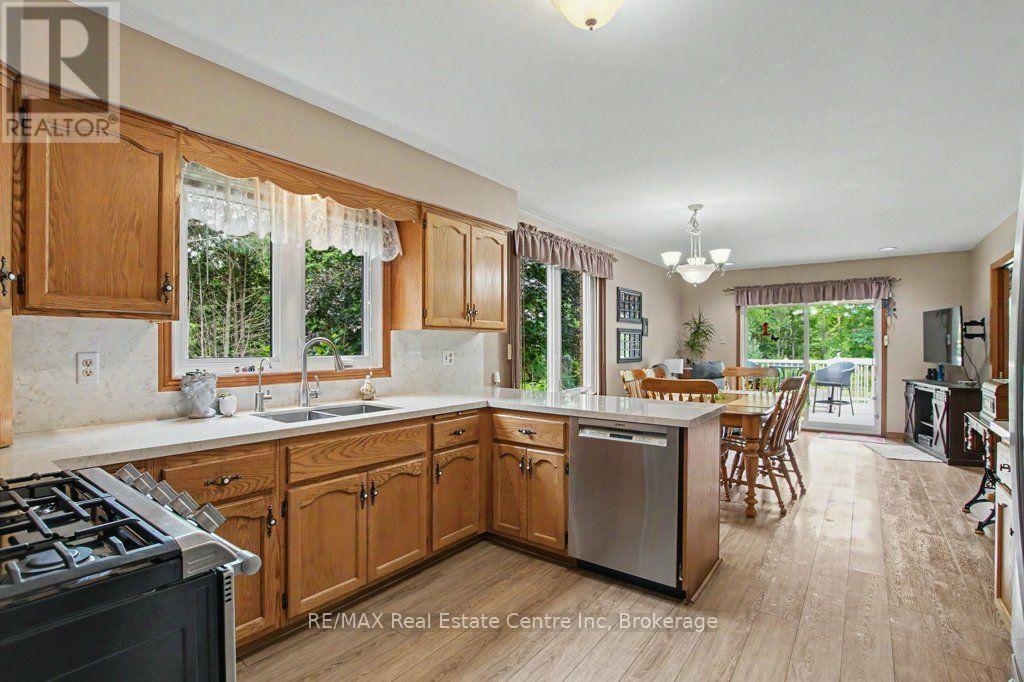 283 German School Road, Brant (Paris), ON - Indoor Photo Showing Kitchen With Double Sink