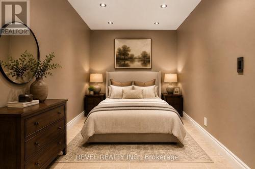 Virtually Staged - 218 Macaulay Street E, Hamilton, ON - Indoor Photo Showing Bedroom