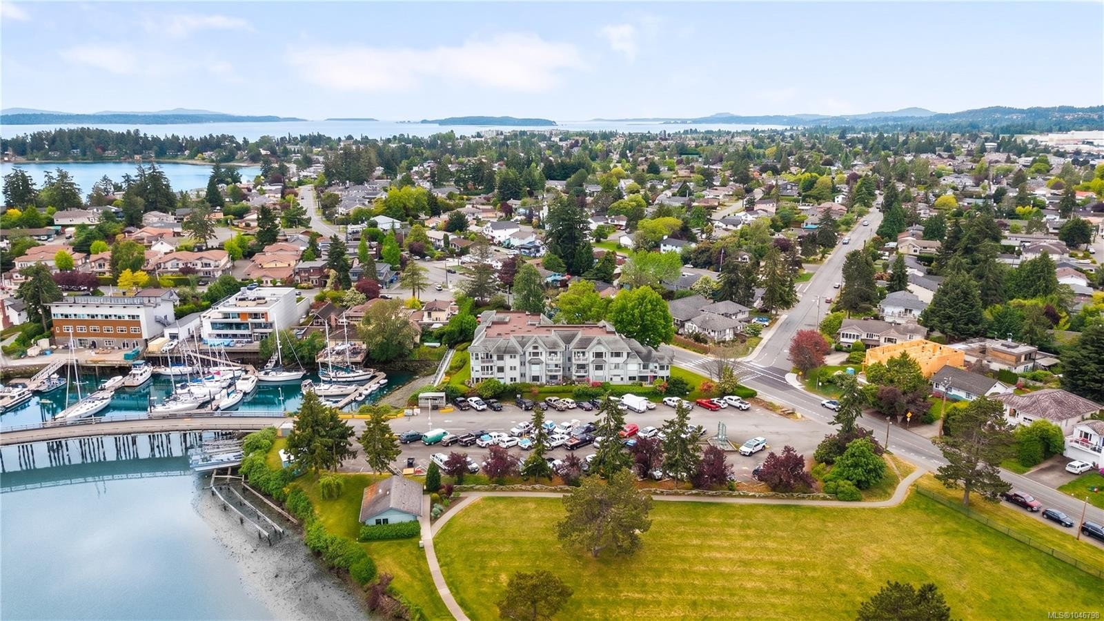#101-10431 Resthaven Dr, Sidney, BC - Outdoor With Body Of Water With View
