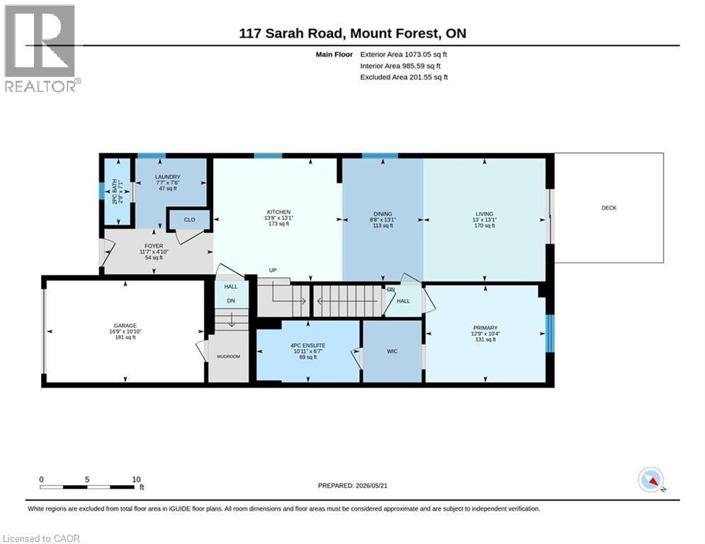 Floor plan - 117 Sarah Road, Mount Forest, ON - Other