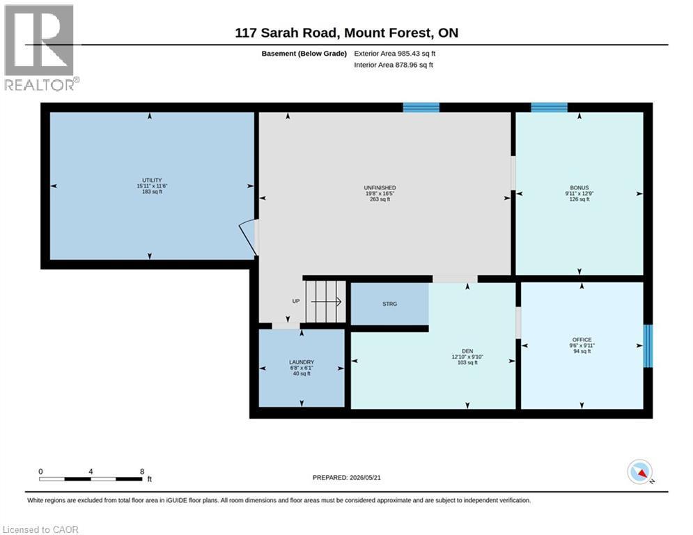 Floor plan - 117 Sarah Road, Mount Forest, ON - Other