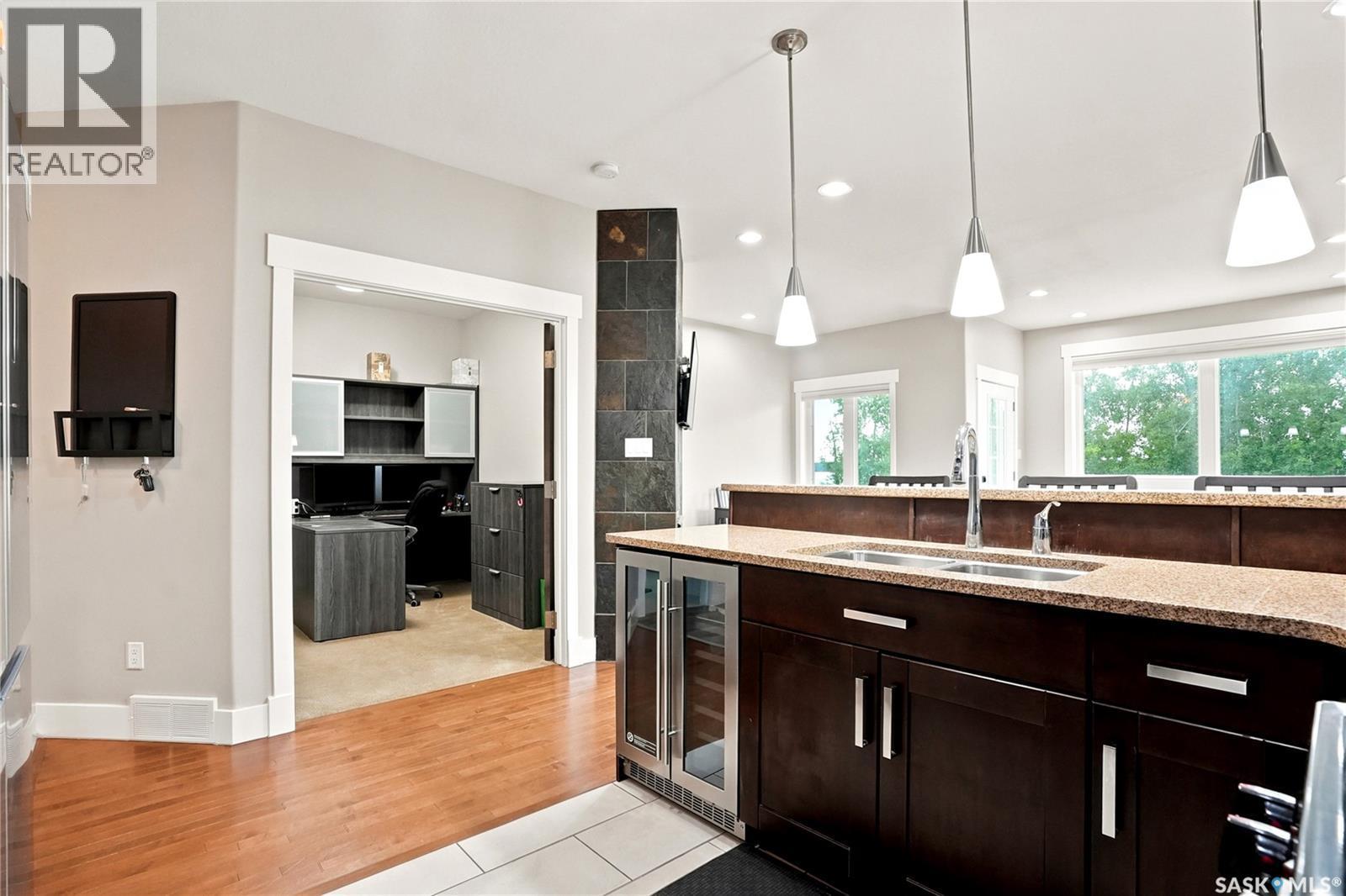 311 Ravine Road, Big Shell, SK - Indoor Photo Showing Kitchen With Double Sink