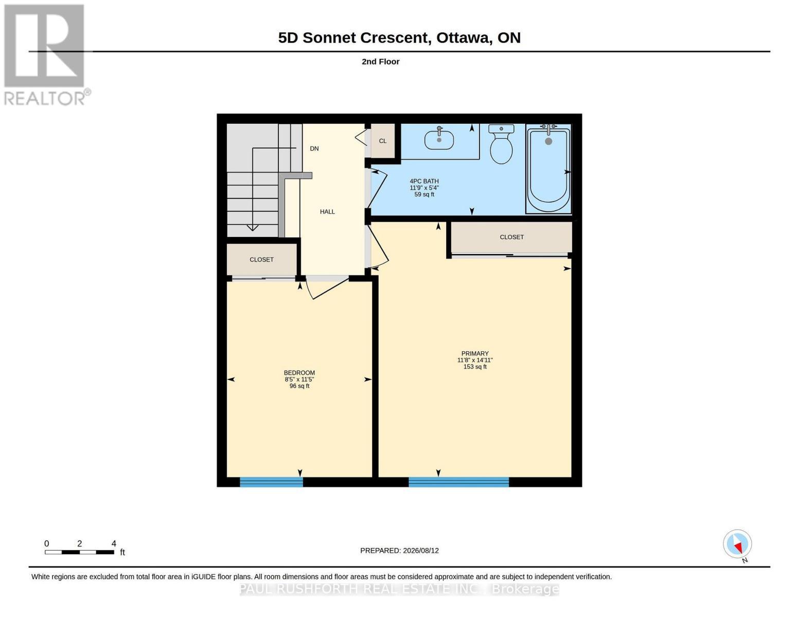 Second Floor - Floorplan - D - 5 Sonnet Crescent, Ottawa, ON - Other