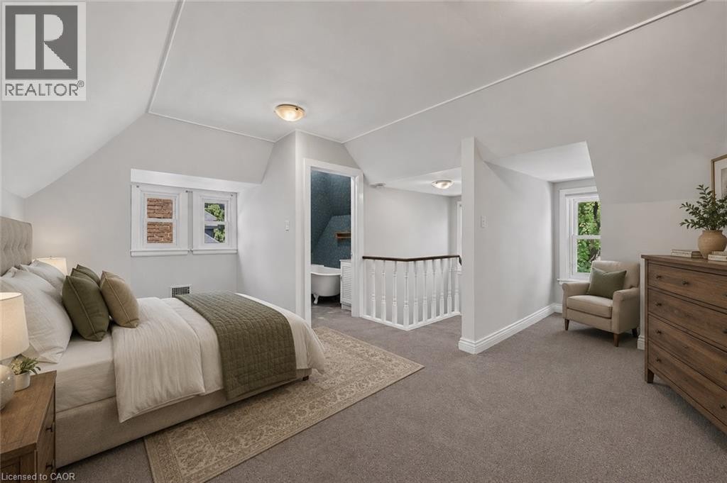 Virtually Staged - 4 Forsyth Avenue N, Hamilton, ON - Indoor Photo Showing Bedroom