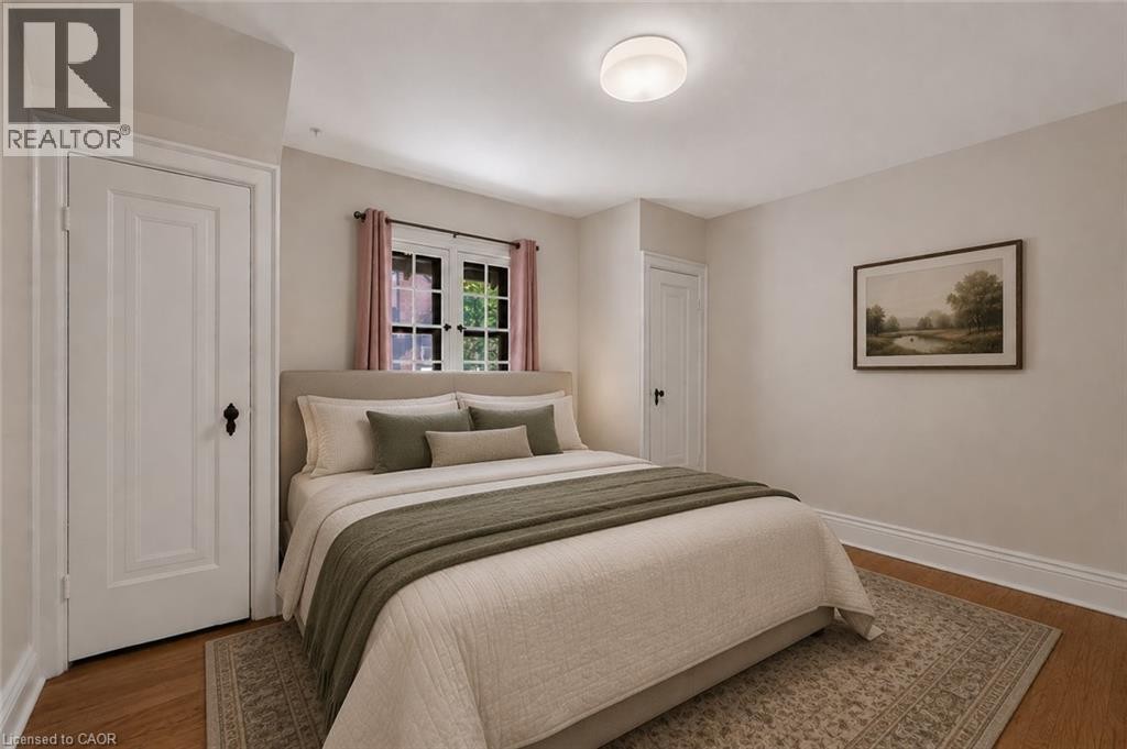 Virtually Staged - 4 Forsyth Avenue N, Hamilton, ON - Indoor Photo Showing Bedroom