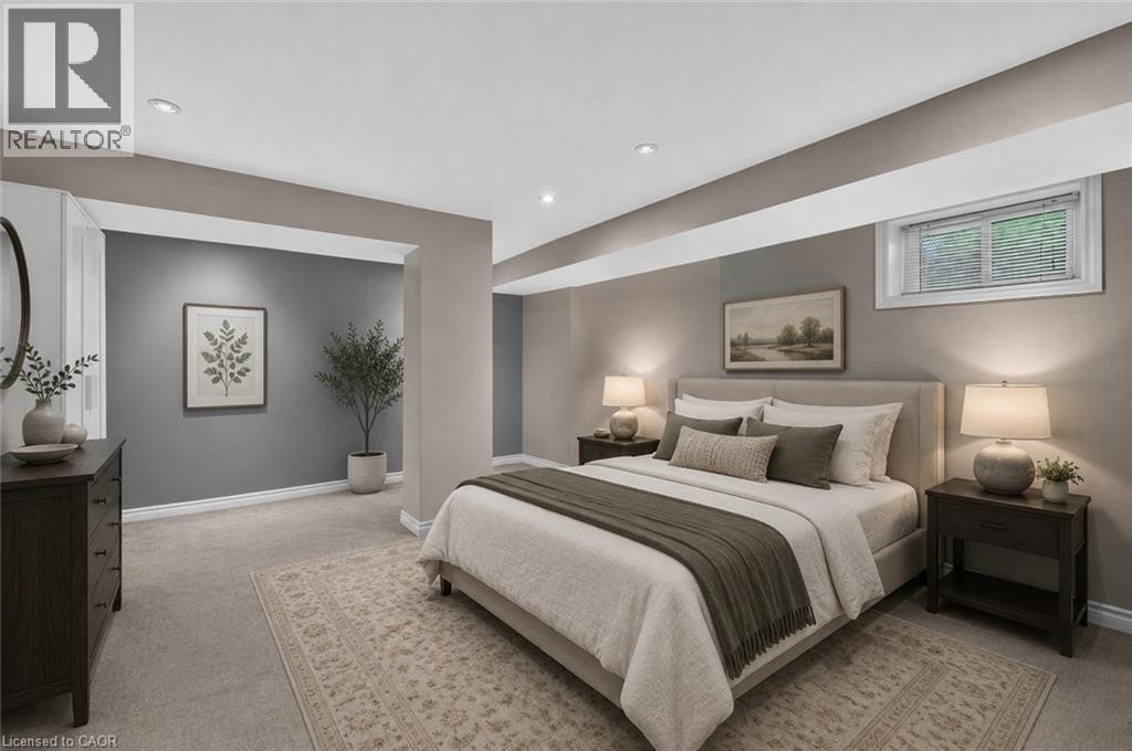 Virtually Staged - 4 Forsyth Avenue N, Hamilton, ON - Indoor Photo Showing Bedroom