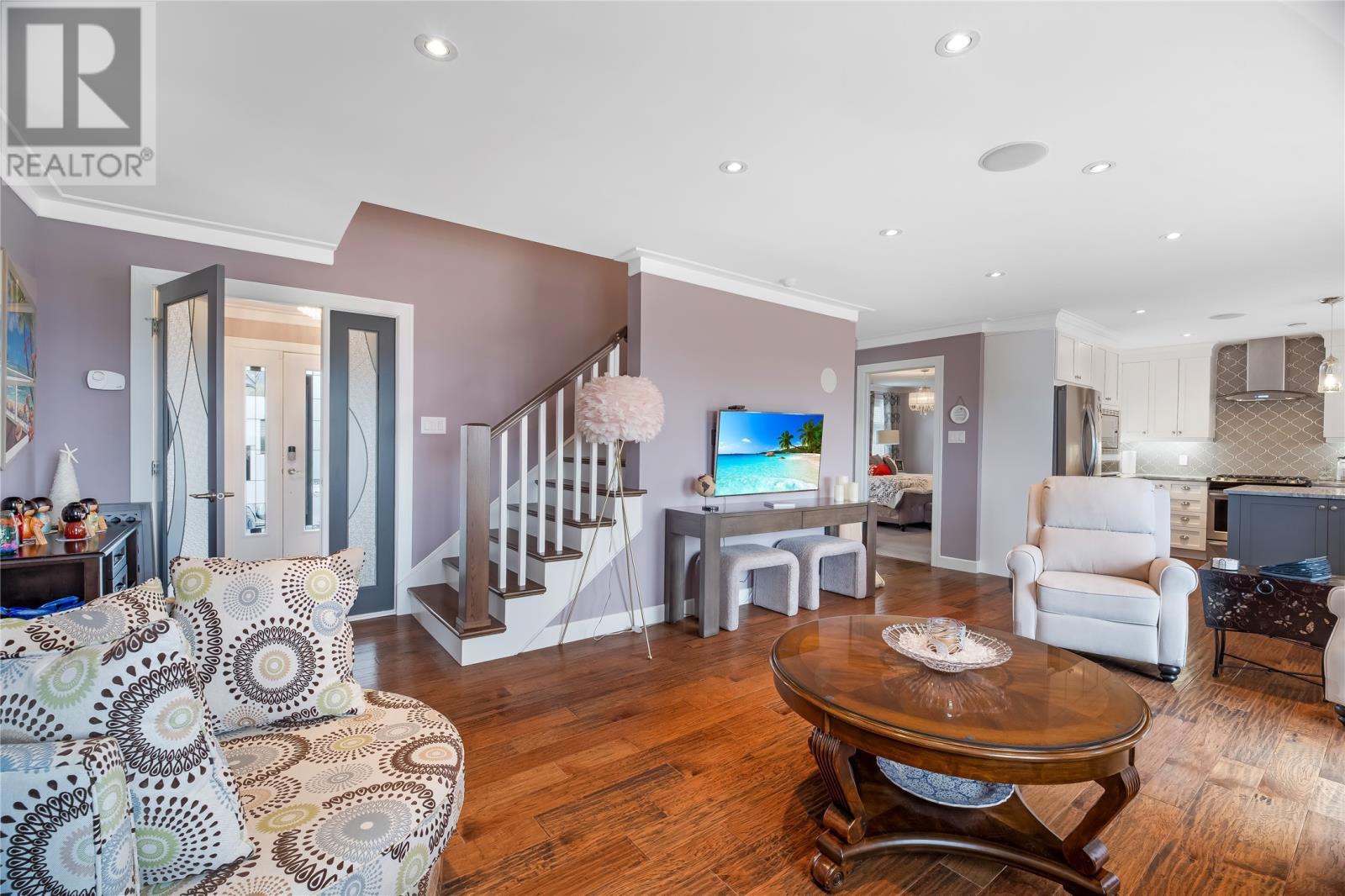 Main Floor Living Room - 110 Summit Drive, Paradise, NL - Indoor Photo Showing Living Room