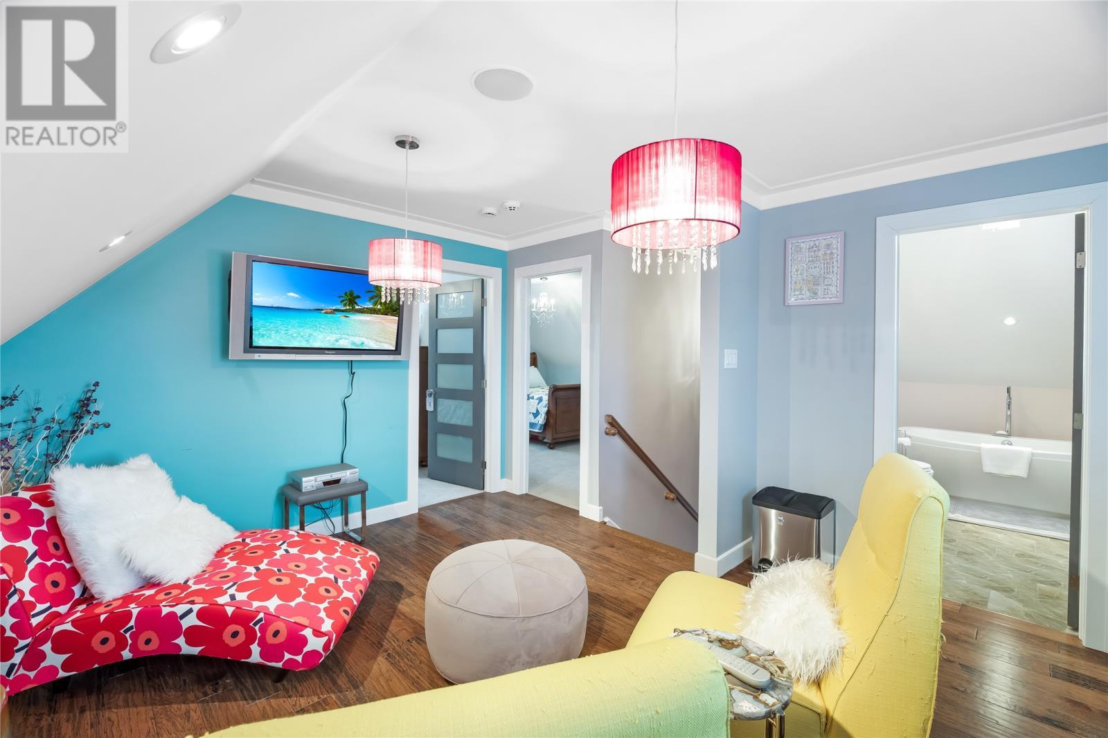 Second story TV area - 110 Summit Drive, Paradise, NL - Indoor
