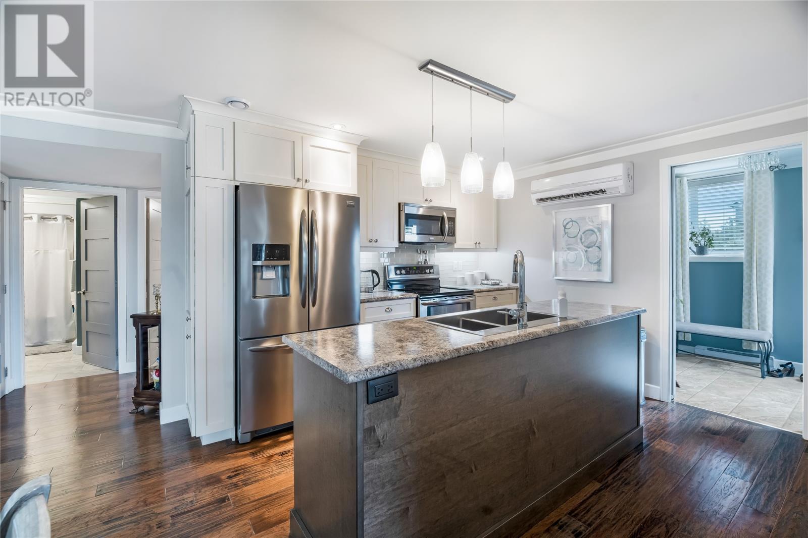 Apt Kitchen - 110 Summit Drive, Paradise, NL - Indoor Photo Showing Kitchen With Double Sink With Upgraded Kitchen