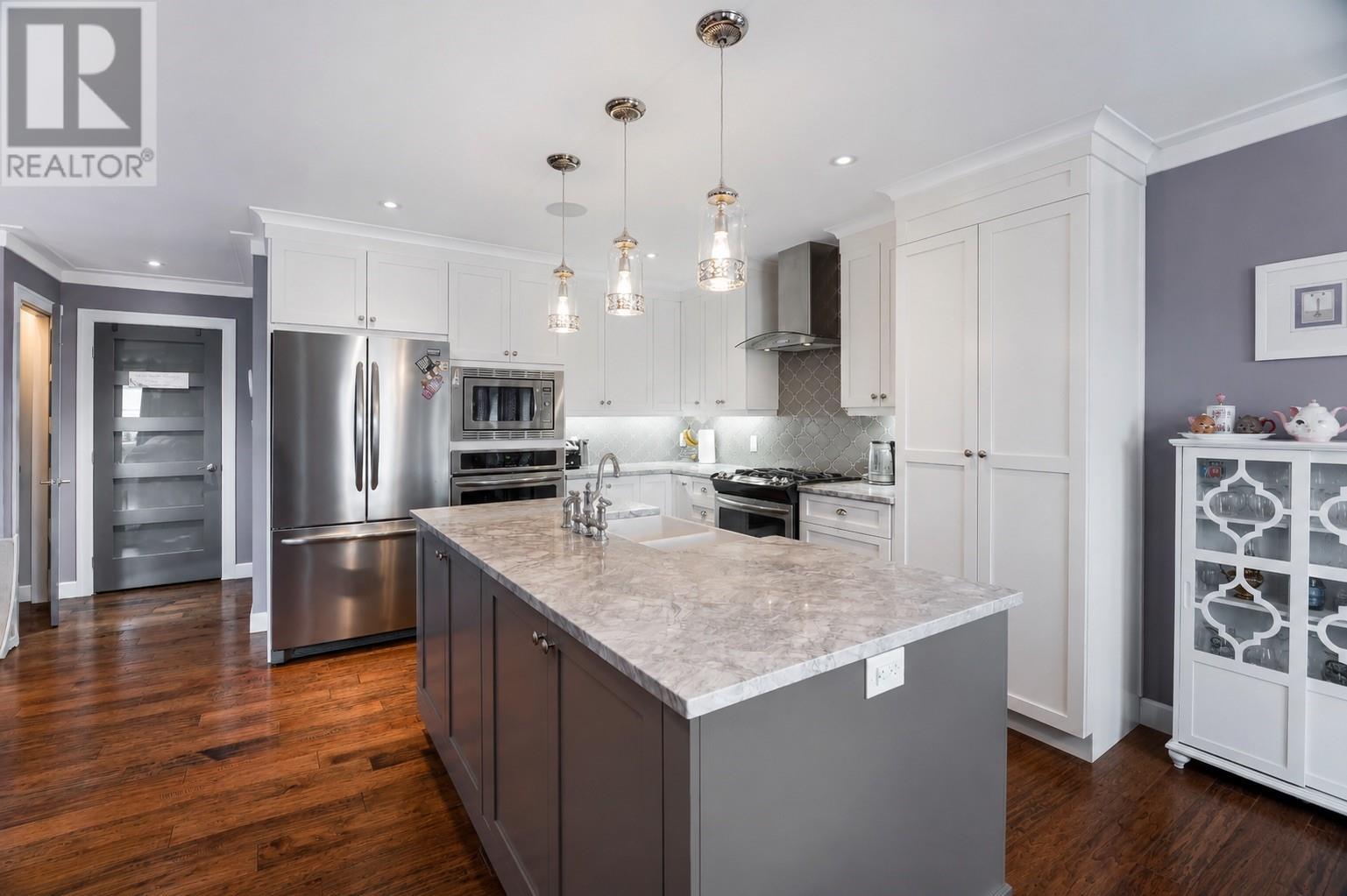Main floor kitchen - 110 Summit Drive, Paradise, NL - Indoor Photo Showing Kitchen With Upgraded Kitchen