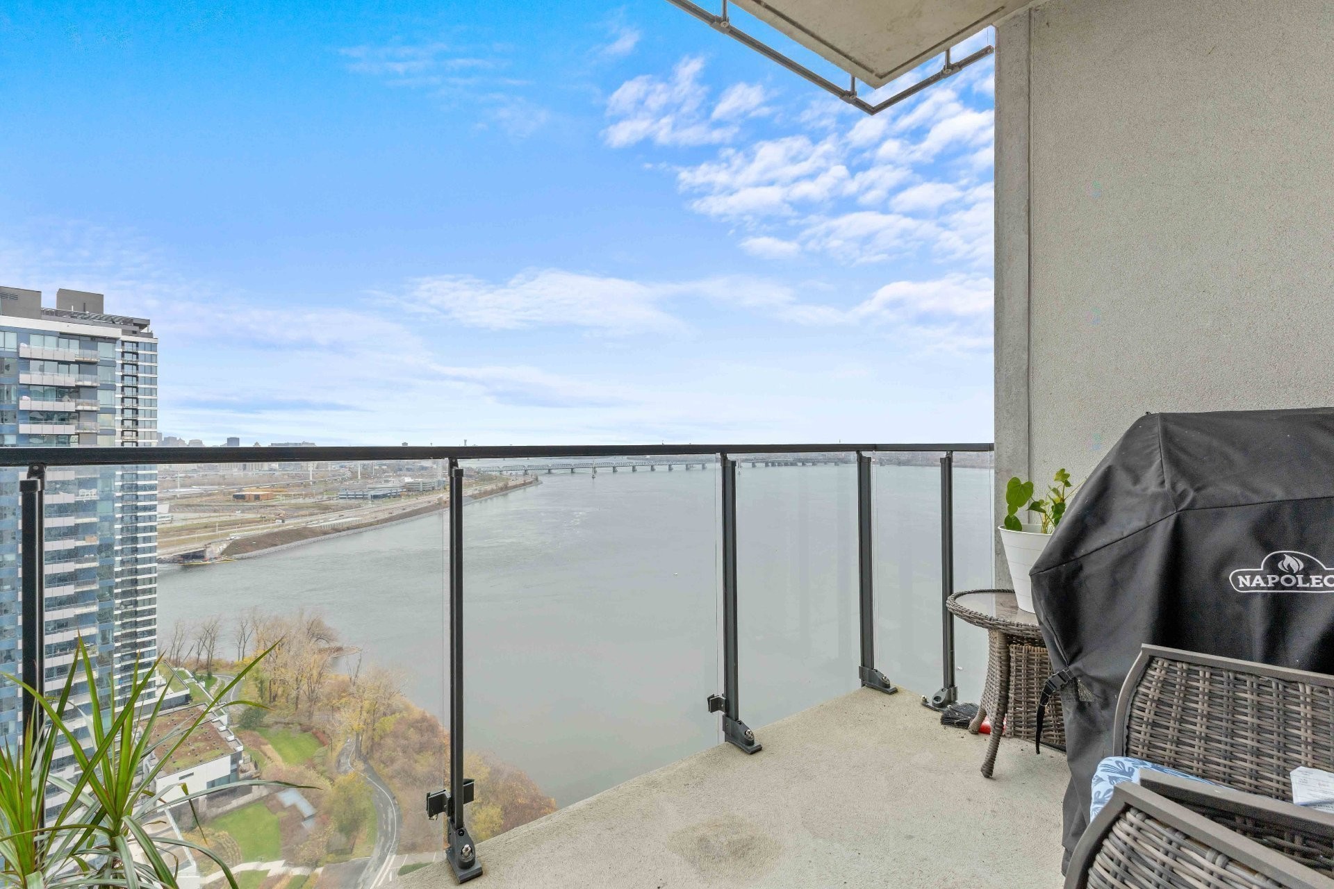 Balcony - 2709-299 Rue De La Rotonde, Montréal (Verdun/Île-Des-Soeurs), QC - Outdoor With View