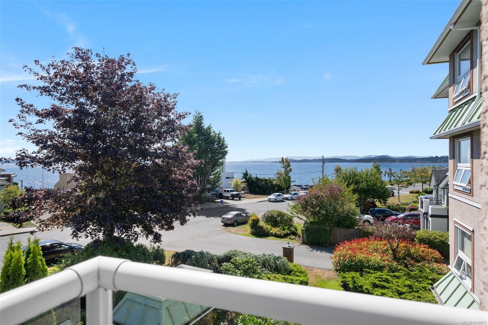 #310-9650 First St, Sidney, BC - Outdoor With Body Of Water With Balcony With View