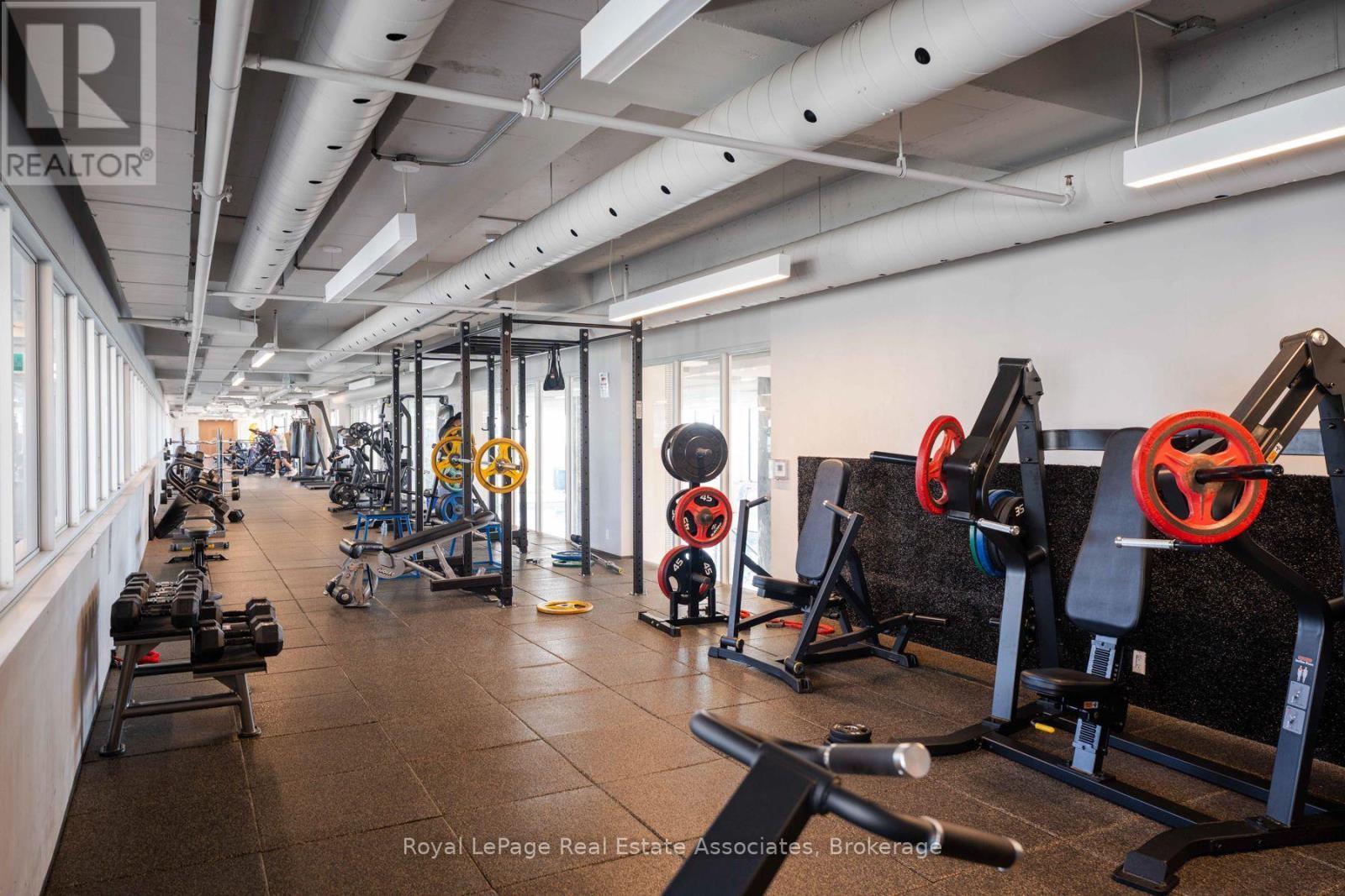 Amenities - 6104 - 30 Shore Breeze Drive, Toronto, ON - Indoor Photo Showing Gym Room