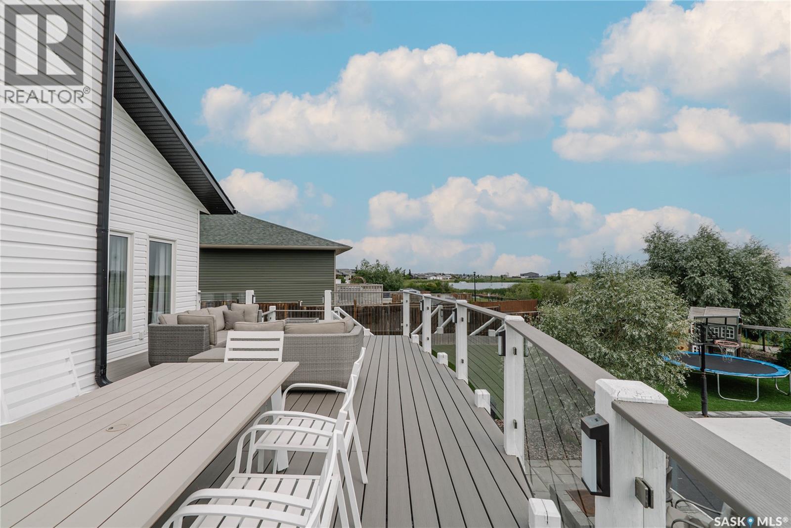 400 Stone Terrace, Martensville, SK - Outdoor With Deck Patio Veranda With Exterior