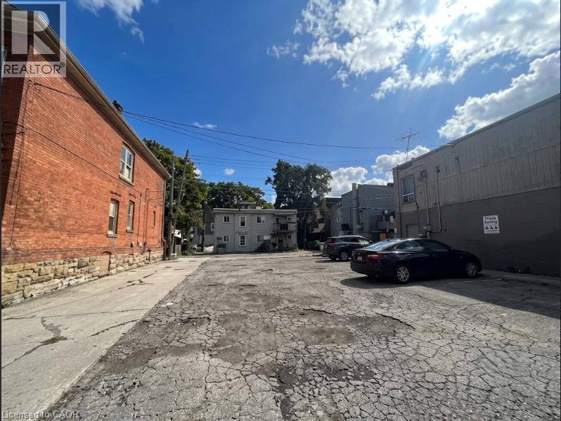 Paved parking area - 433 King Street E, Hamilton, ON