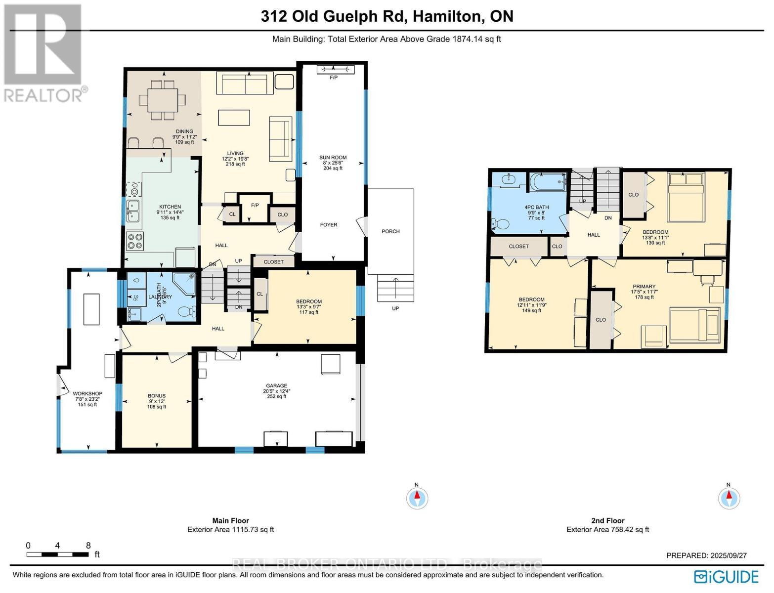 Floor Plans - 312 Old Guelph Road, Hamilton, ON