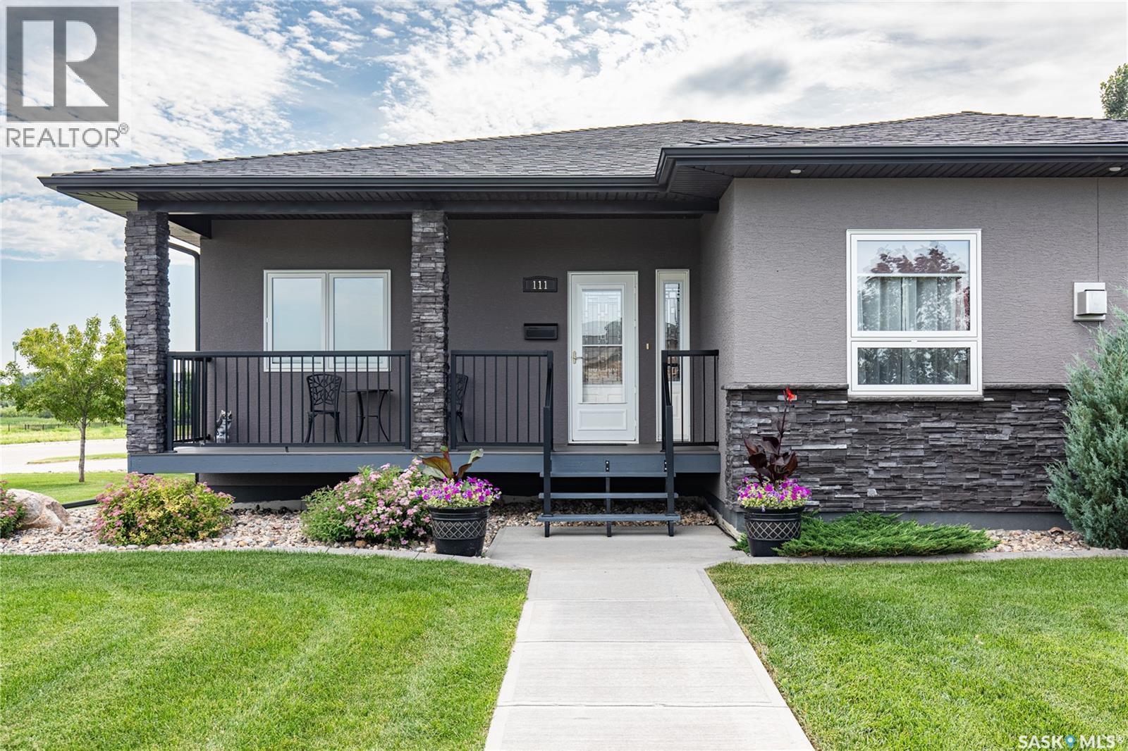 111 Iron Bridge Drive, Moose Jaw, SK - Outdoor With Deck Patio Veranda
