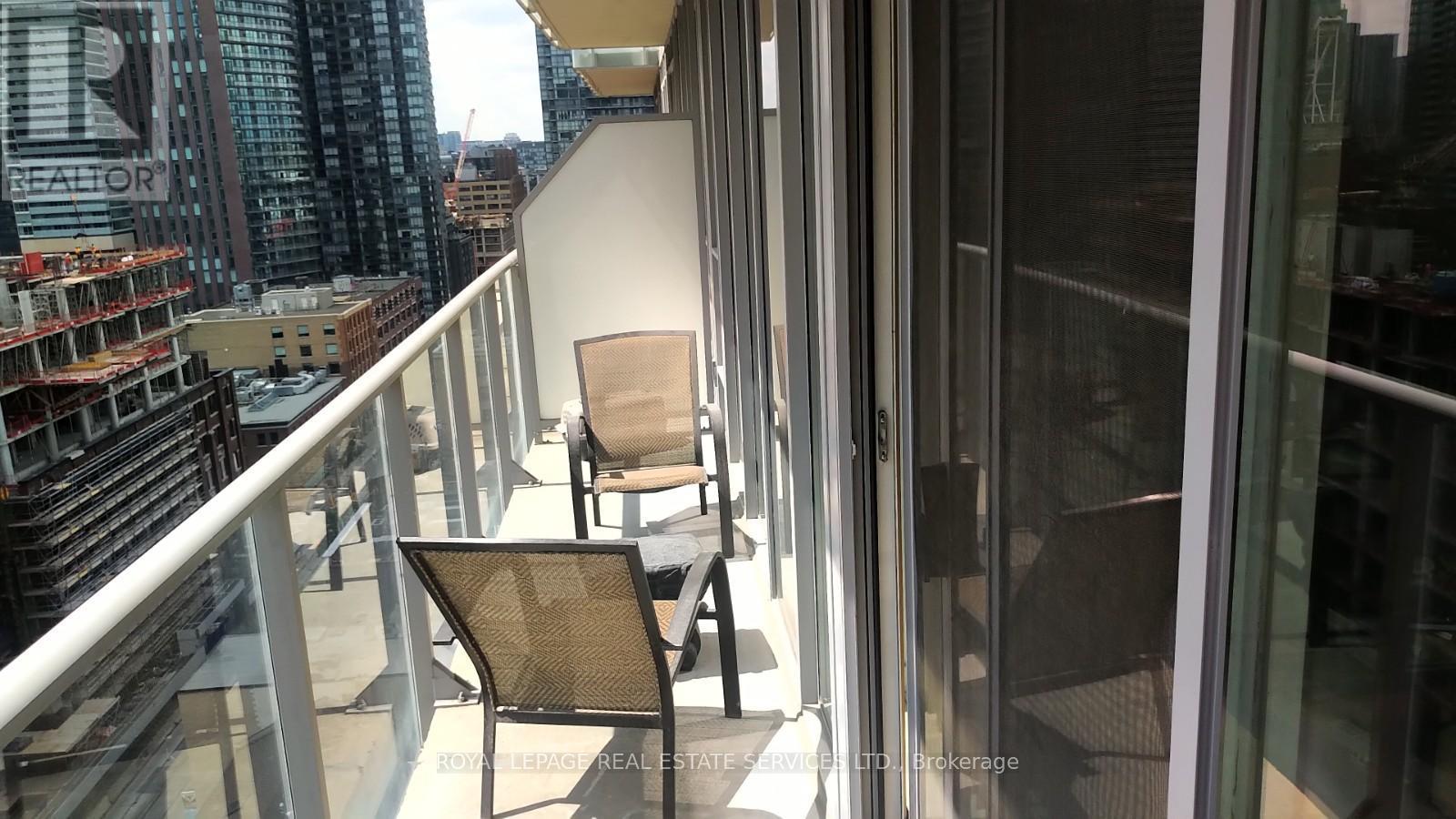 1609 - 126 Simcoe Street, Toronto, ON - Outdoor With Balcony