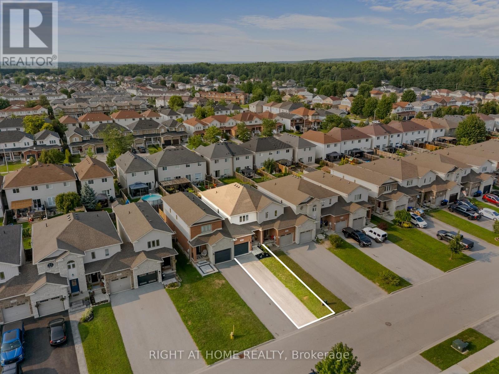 Lot lines are approximate - 169 Banting Crescent, Essa, ON - Outdoor With View