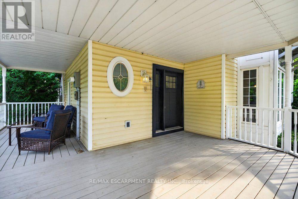 Front porch - 110 Concession 11 Road E, Hamilton, ON - Outdoor With Deck Patio Veranda With Exterior