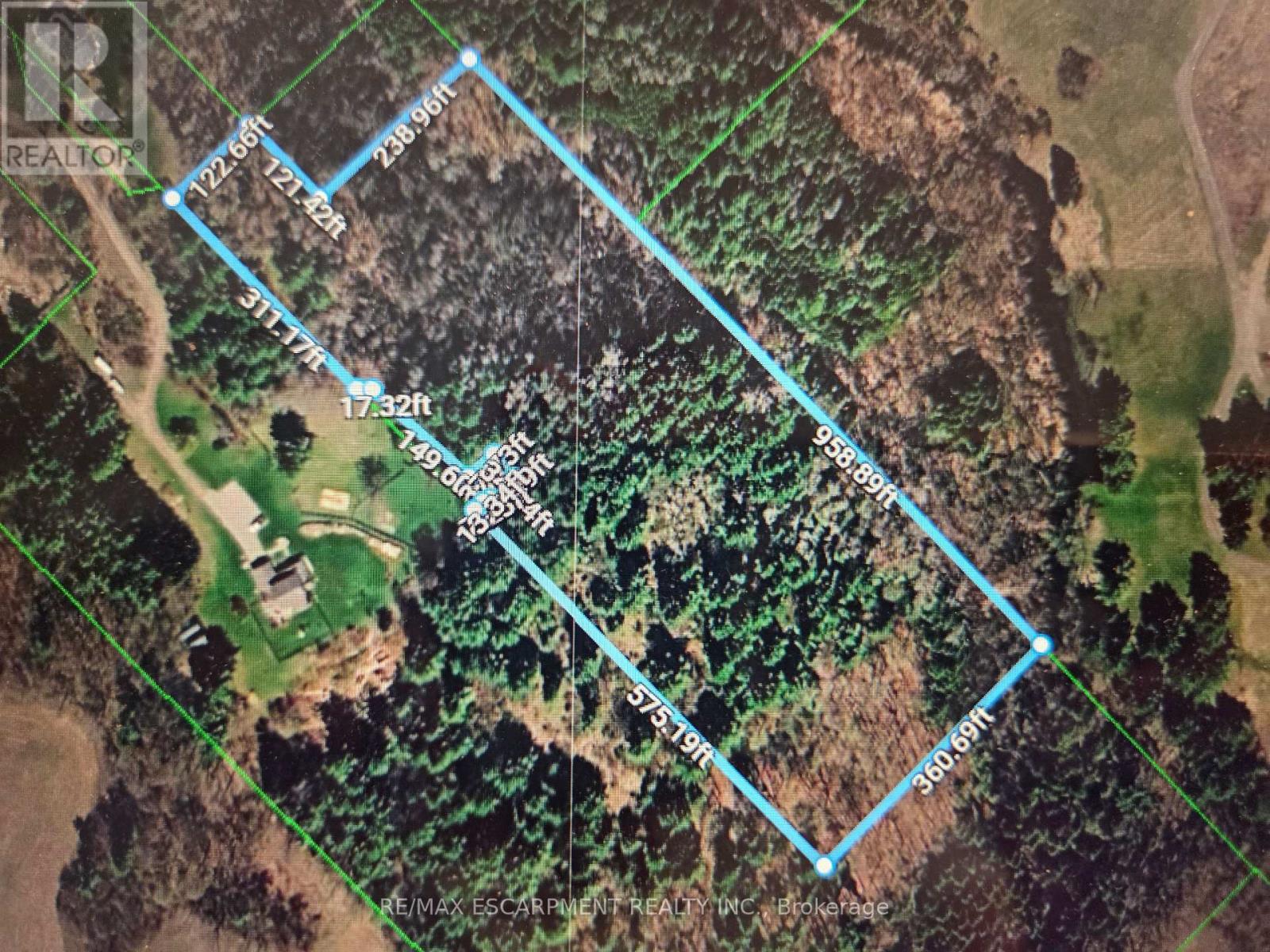 Back Lot (picture from Geowarehouse) - 110 Concession 11 Road E, Hamilton, ON - Other