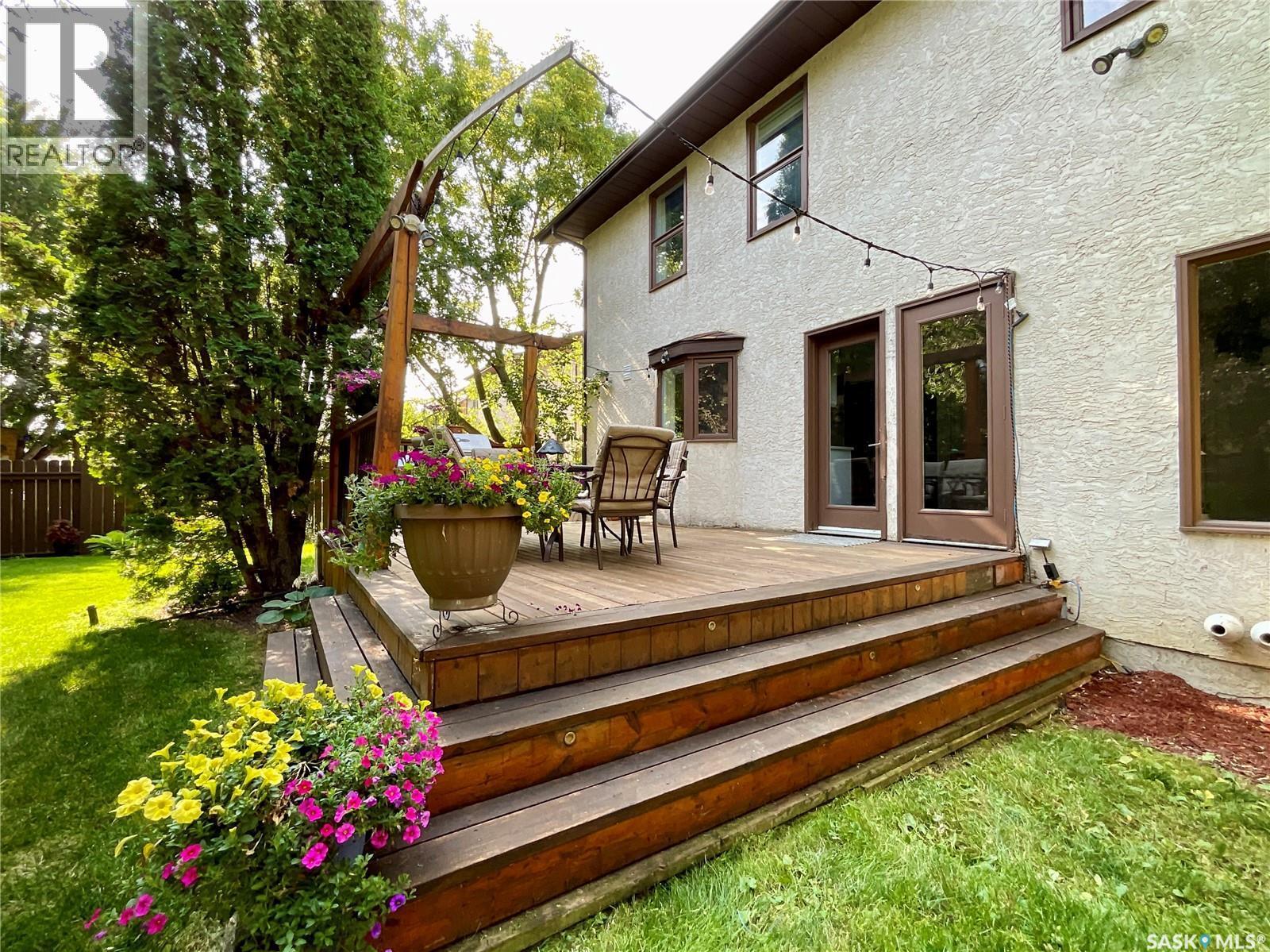 2210 Hanover Crescent E, Regina, SK - Outdoor With Deck Patio Veranda With Exterior