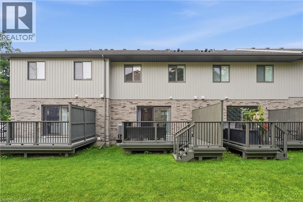635 Saginaw Parkway Unit# 72, Cambridge, ON - Outdoor With Deck Patio Veranda With Exterior