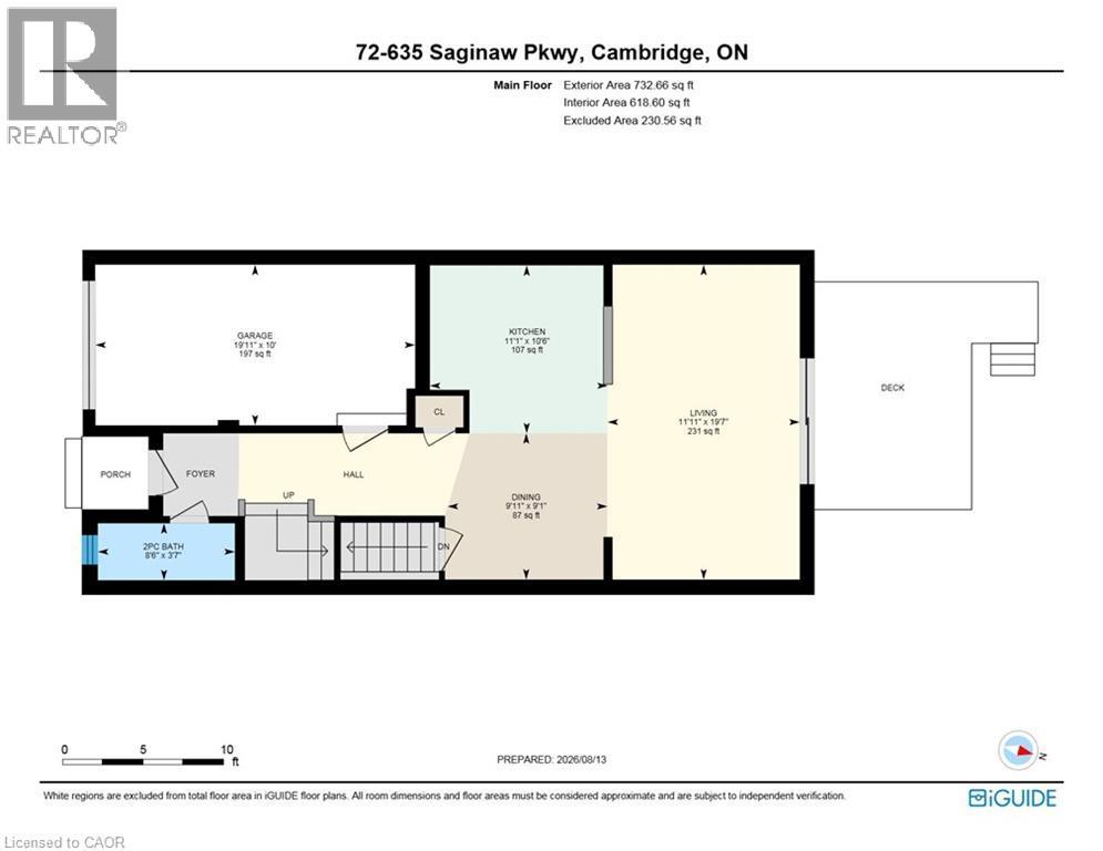 Floor plan - 635 Saginaw Parkway Unit# 72, Cambridge, ON - Other