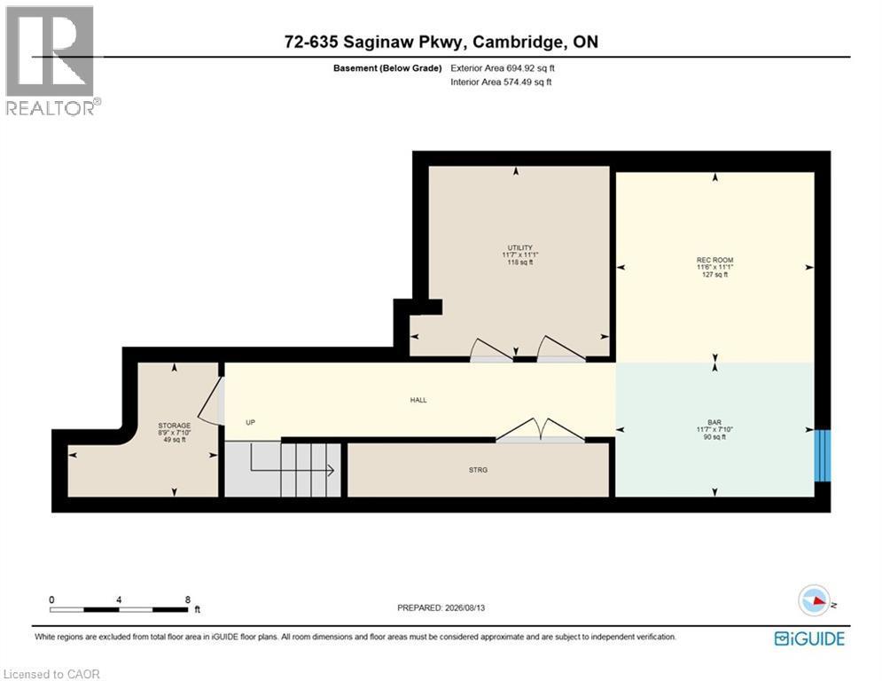 Floor plan - 635 Saginaw Parkway Unit# 72, Cambridge, ON - Other