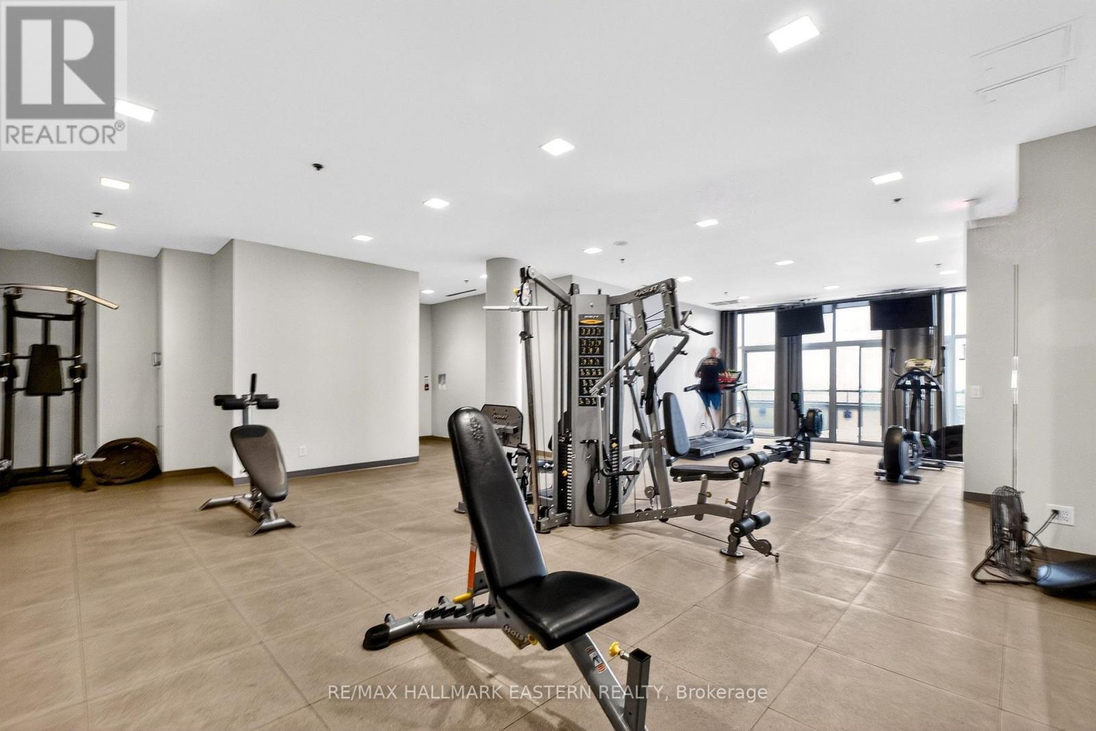 Gym - Th3 - 11 Superior Avenue, Toronto (Mimico), ON - Indoor Photo Showing Gym Room