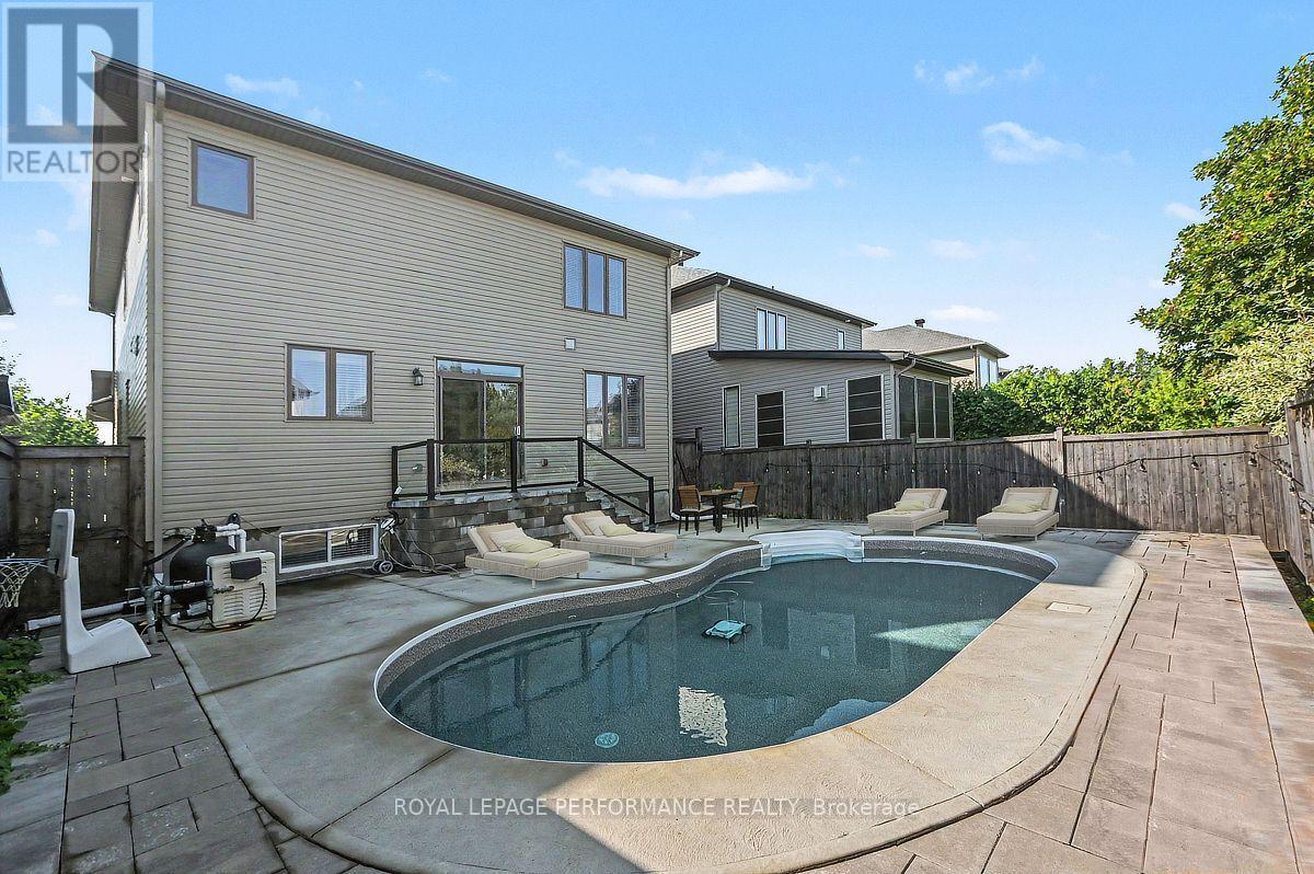 523 Adamson Crescent, Ottawa, ON - Outdoor With In Ground Pool