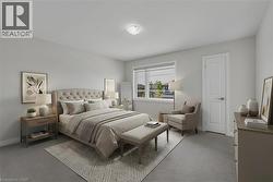 Primary bedroom with walk-in closet - 
